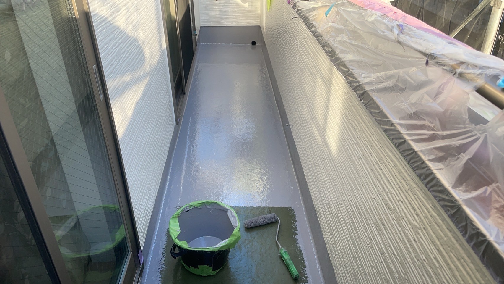 葛飾区バルコニーFRP防水