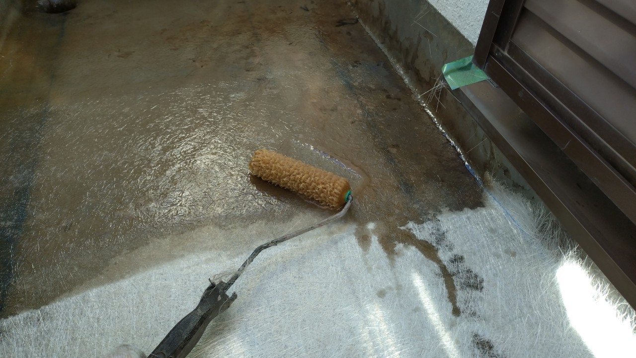 葛飾区バルコニーFRP防水