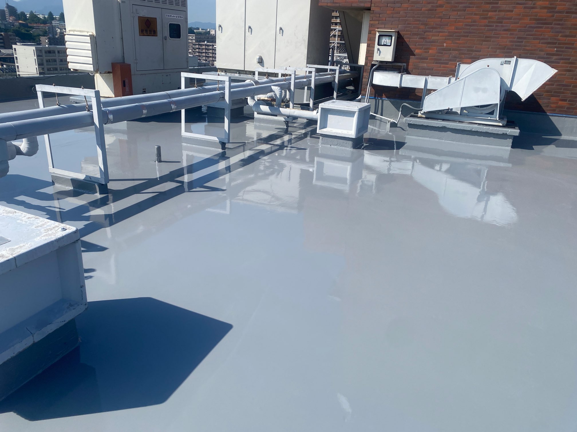 神奈川県ビジネスホテル屋上防水