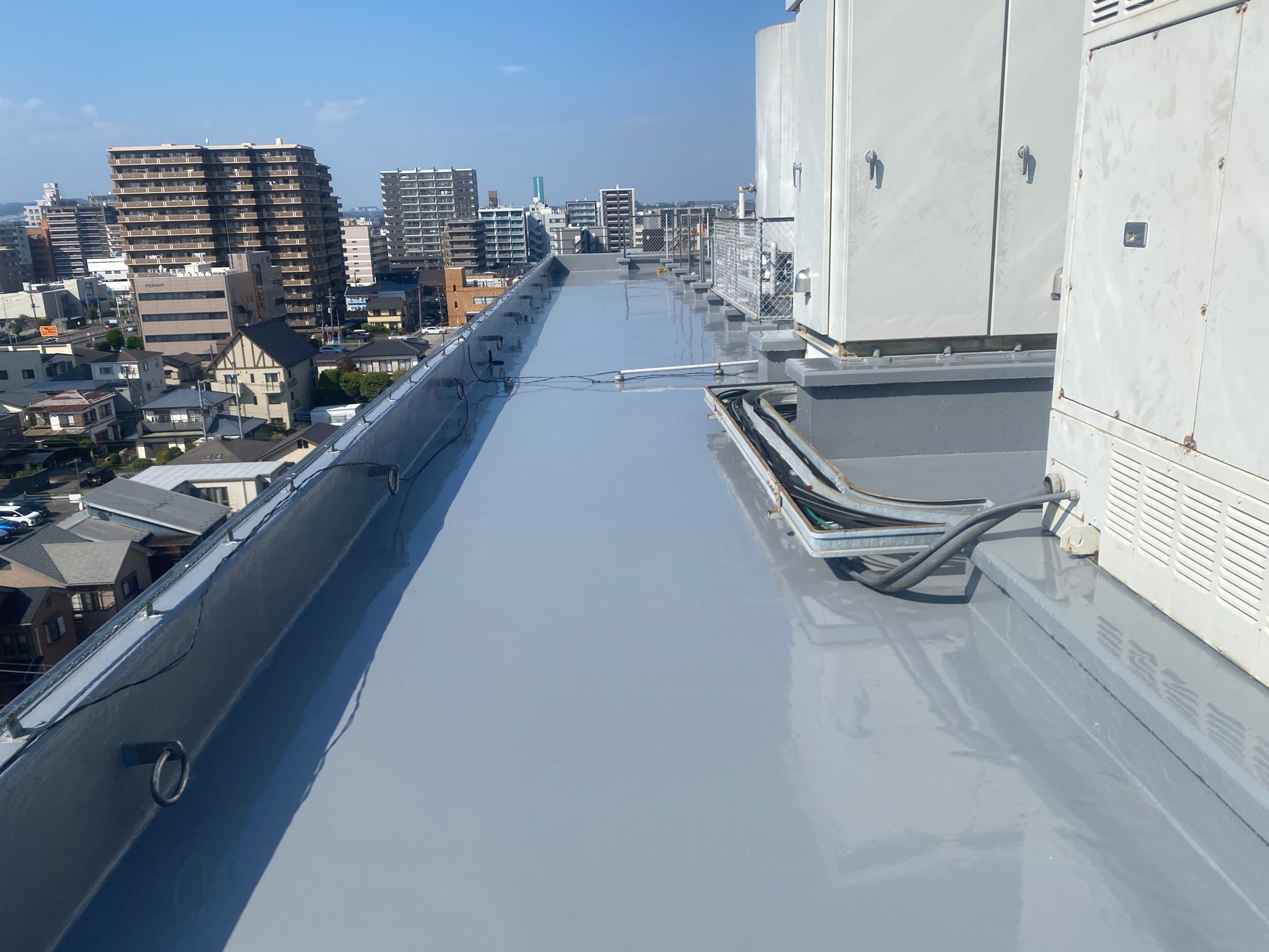 神奈川県ビジネスホテル屋上防水